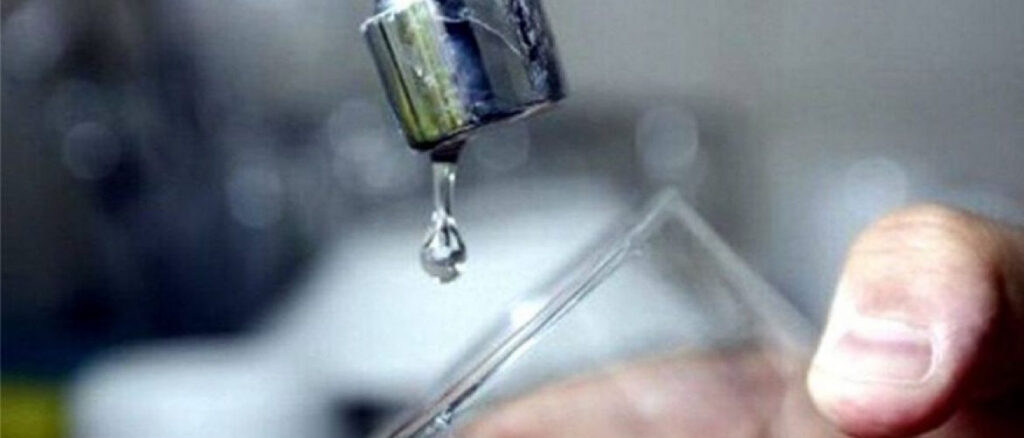 corte agua